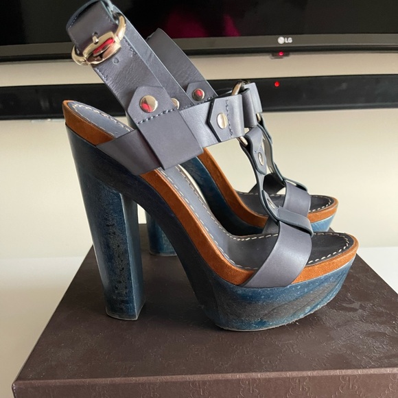 gucci nouveau calf admiral platform sandals - Picture 5 of 5